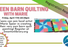 TEEN Barn quilt class